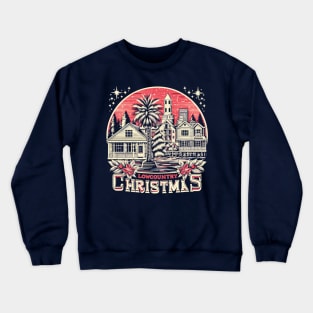 Lowcountry Christmas Charleston SC Xmas Crewneck Sweatshirt